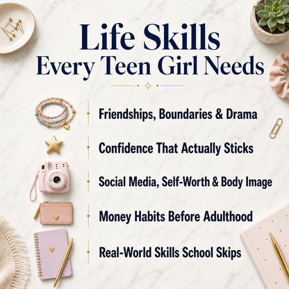 Essential Life Skills Playbook For Teen Girls