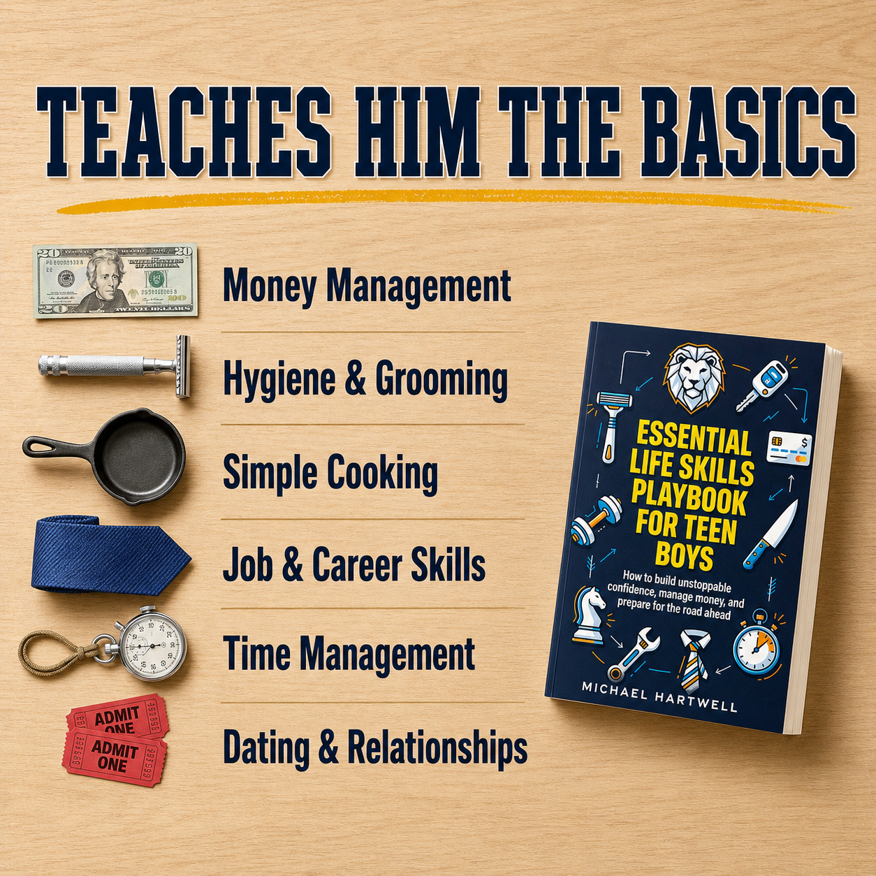Essential Life Skills Playbook For Teen Boys – Next Chapter Parenting