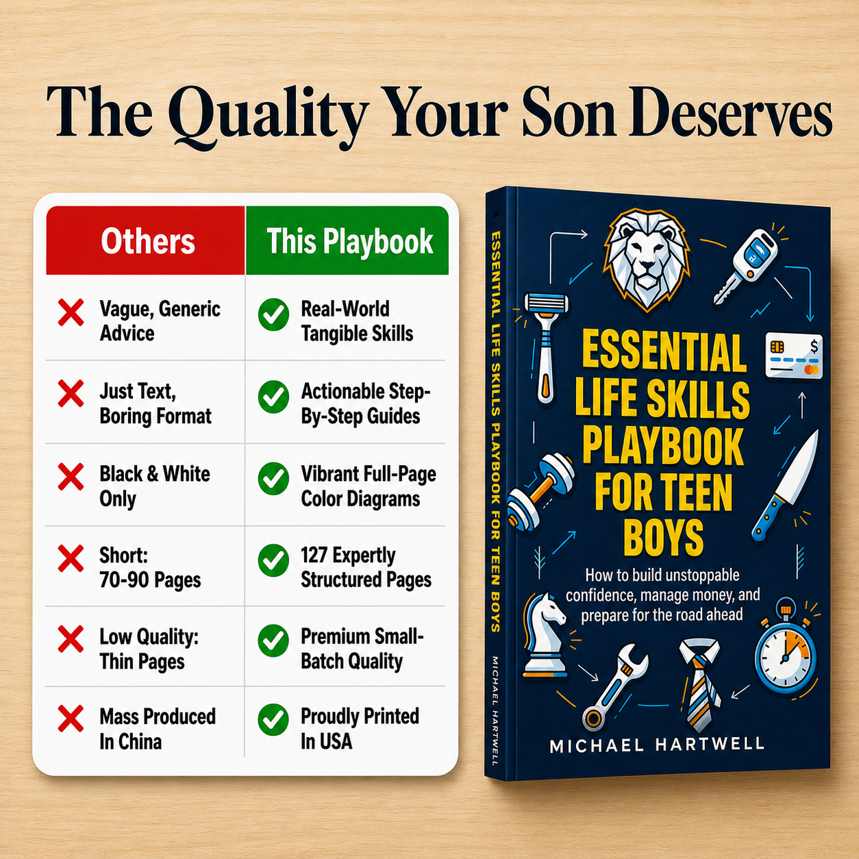 Essential Life Skills Playbook For Teen Boys